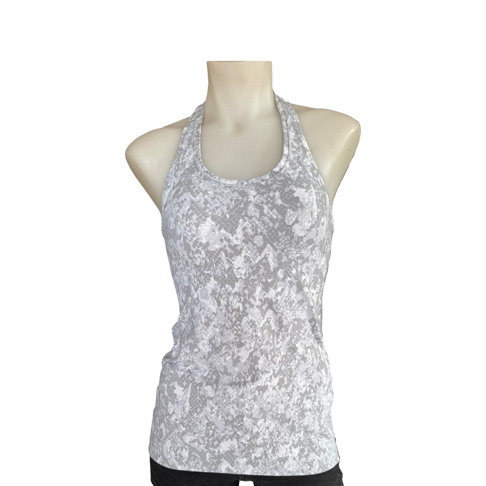 lululemon white & grey tones top 4